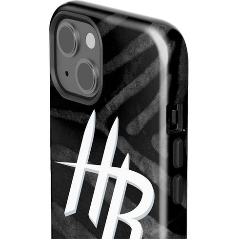 NBA Houston Rockets Black Animal Print iPhone 13 Impact Case