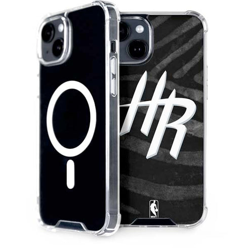 NBA Houston Rockets Black Animal Print iPhone 13 MagSafe Case