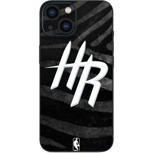 NBA Houston Rockets Black Animal Print iPhone 13 Mini Skin