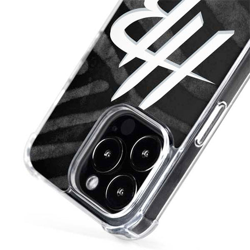 NBA Houston Rockets Black Animal Print iPhone 13 Pro MagSafe Case