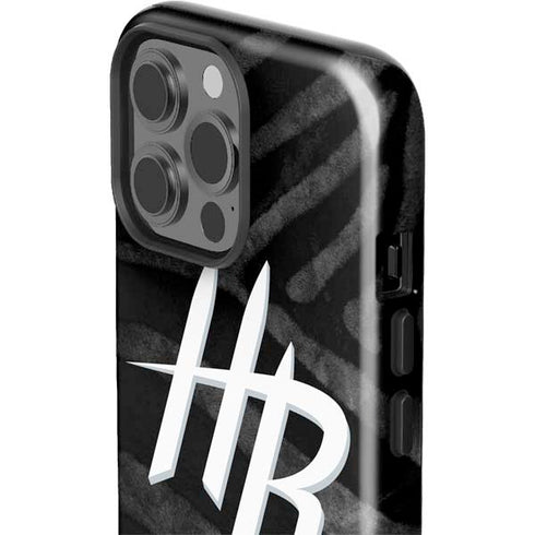 NBA Houston Rockets Black Animal Print iPhone 13 Pro Max Impact Case