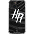 NBA Houston Rockets Black Animal Print iPhone 14 Clear Case