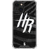 NBA Houston Rockets Black Animal Print iPhone 15 Plus Clear Case