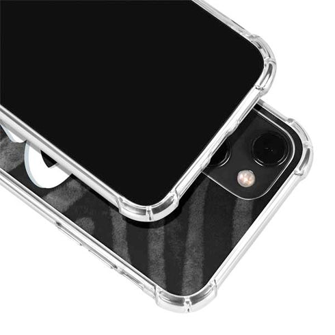 NBA Houston Rockets Black Animal Print iPhone 14 Plus Clear Case