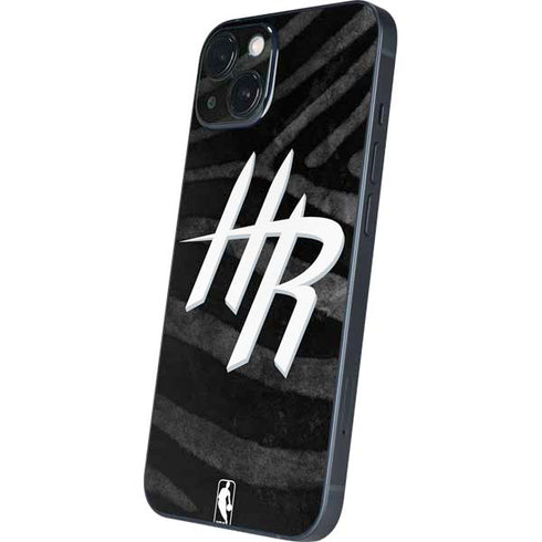 NBA Houston Rockets Black Animal Print iPhone 14 Plus Skin