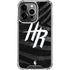 NBA Houston Rockets Black Animal Print iPhone 14 Pro Clear Case