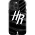 NBA Houston Rockets Black Animal Print iPhone 14 Pro Impact Case