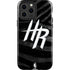 NBA Houston Rockets Black Animal Print iPhone 15 Pro Max Impact Case