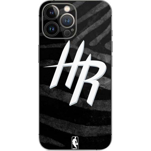 NBA Houston Rockets Black Animal Print iPhone 14 Pro Max Skin