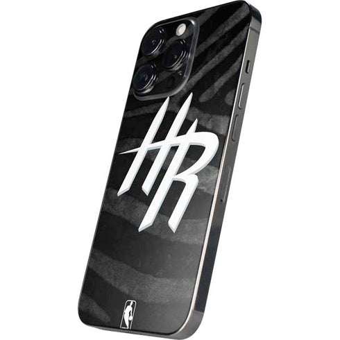 NBA Houston Rockets Black Animal Print iPhone 14 Pro Max Skin