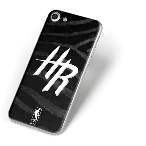 NBA Houston Rockets Black Animal Print iPhone 7 Skin
