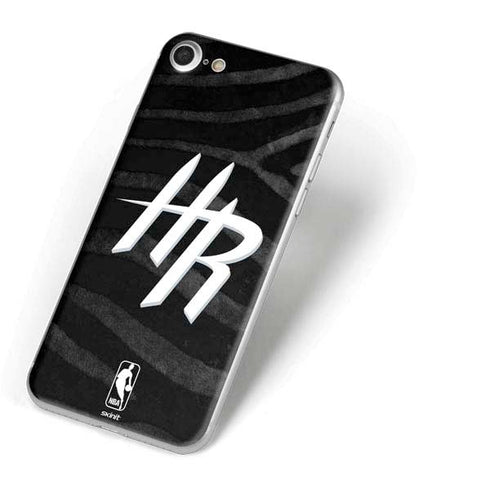NBA Houston Rockets Black Animal Print iPhone 8 Skin