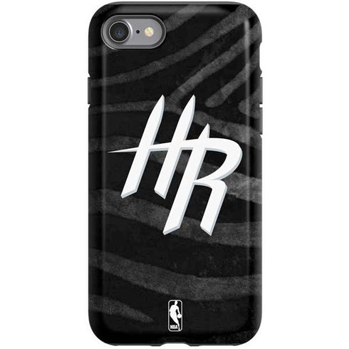 NBA Houston Rockets Black Animal Print iPhone SE (2nd & 3rd Gen) Pro Case
