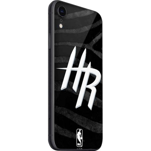 NBA Houston Rockets Black Animal Print iPhone SE (2nd & 3rd Gen) Skin