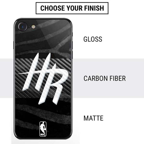 NBA Houston Rockets Black Animal Print iPhone SE (2nd & 3rd Gen) Skin