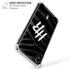 NBA Houston Rockets Black Animal Print iPhone XS Max Clear Case