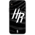 NBA Houston Rockets Black Animal Print iPhone XS Skin