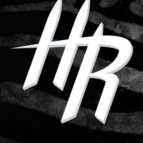 NBA Houston Rockets Black Animal Print iPhone XS Skin