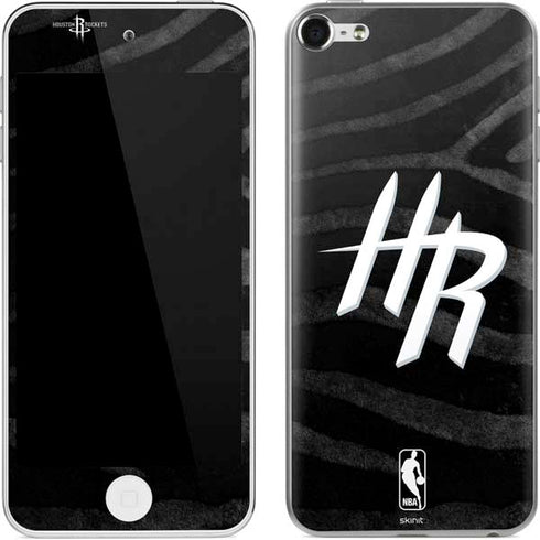 NBA Houston Rockets Black Animal Print Apple iPod Skin