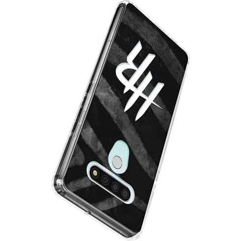 NBA Houston Rockets Black Animal Print LG Stylo 6 Clear Case