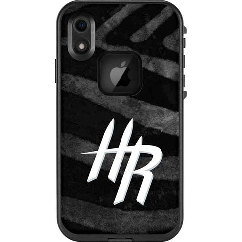 NBA Houston Rockets Black Animal Print LifeProof Fre iPhone Skin