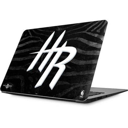 NBA Houston Rockets Black Animal Print Apple MacBook Skin
