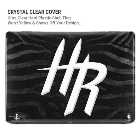 NBA Houston Rockets Black Animal Print MacBook Air 13in M1 (2021) Case plus Skin