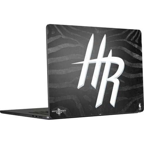 NBA Houston Rockets Black Animal Print MacBook Air 15 in (2023) Skin