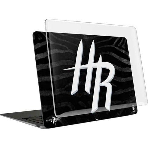NBA Houston Rockets Black Animal Print MacBook Air 15in (2023-2025) Case plus Skin