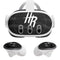NBA Houston Rockets Black Animal Print Meta Quest 3 Skin