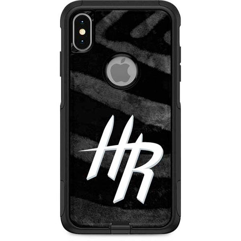 NBA Houston Rockets Black Animal Print Otterbox Commuter iPhone Skin