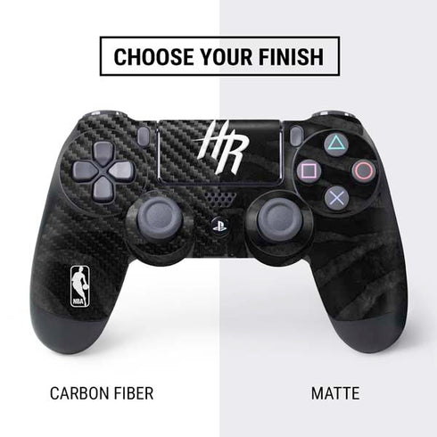 NBA Houston Rockets Black Animal Print PS4 Controller Skin