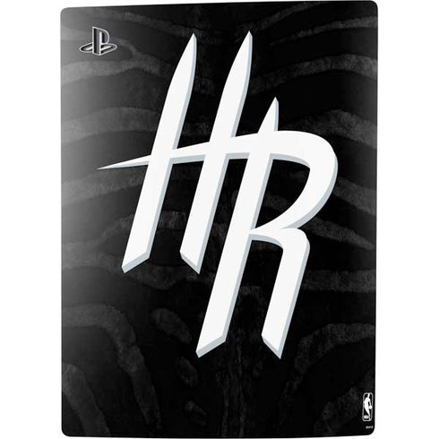 NBA Houston Rockets Black Animal Print PS5 Bundle Skin
