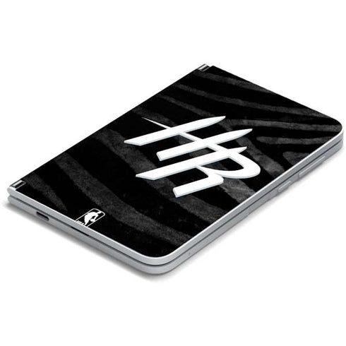 NBA Houston Rockets Black Animal Print Surface Duo Skin