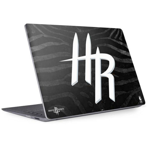 NBA Houston Rockets Black Animal Print Surface Laptop 2 Skin