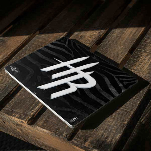 NBA Houston Rockets Black Animal Print Surface Laptop 2 Skin