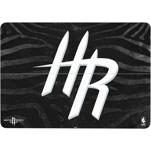 NBA Houston Rockets Black Animal Print Surface Laptop Studio Skin