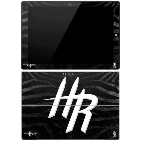 NBA Houston Rockets Black Animal Print Surface Pro 3 Skin