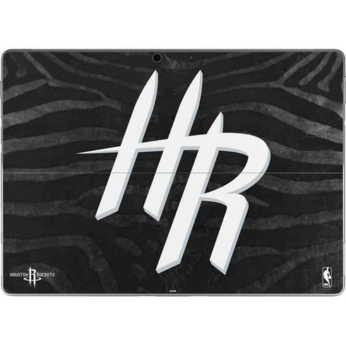 NBA Houston Rockets Black Animal Print Surface Pro 8 Skin