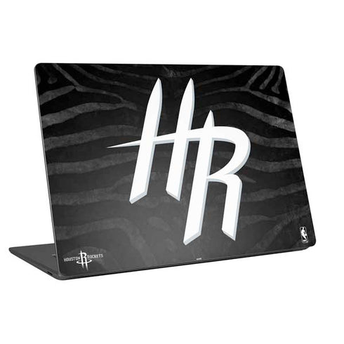 NBA Houston Rockets Black Animal Print Universal Laptop 12in (9.8 x 6.8in) Skin