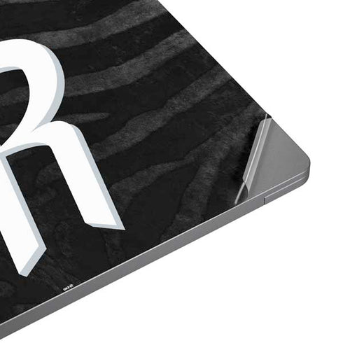 NBA Houston Rockets Black Animal Print Universal Laptop 13in (10.6 x 7.6in) Skin