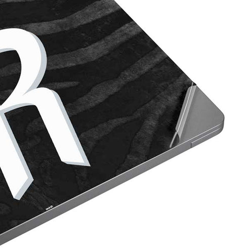NBA Houston Rockets Black Animal Print Universal Laptop 15in (12.2 x 8.8in) Skin