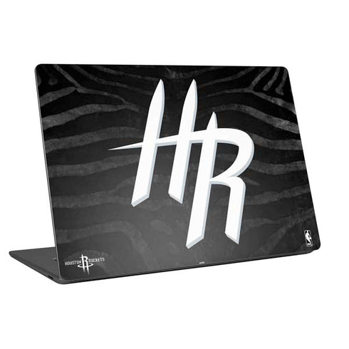 NBA Houston Rockets Black Animal Print Universal Laptop 16.6in (13.4 x 9.7in) Skin