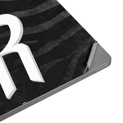 NBA Houston Rockets Black Animal Print Universal Laptop 16in (13 x 9.4in) Skin