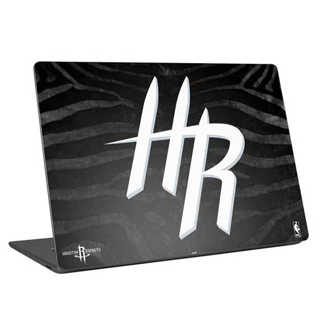 NBA Houston Rockets Black Animal Print Universal Laptop 18in (14.6 x 10.6in) Skin