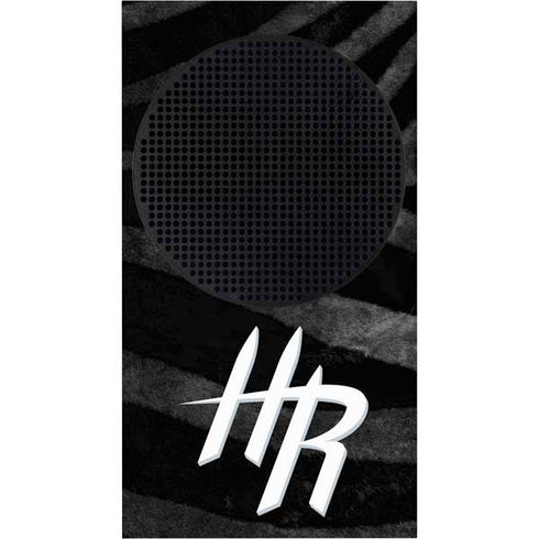 NBA Houston Rockets Black Animal Print Xbox Series S Console Skin