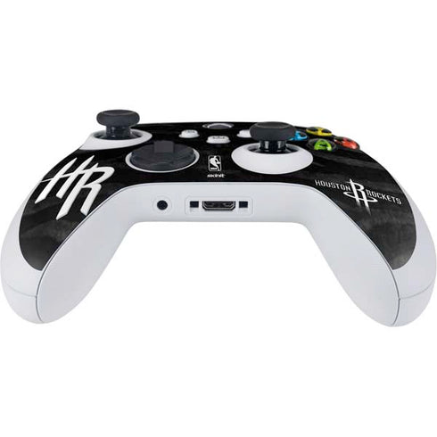 NBA Houston Rockets Black Animal Print Xbox Series S Controller Skin