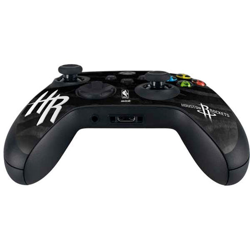 NBA Houston Rockets Black Animal Print Xbox Series X Controller Skin