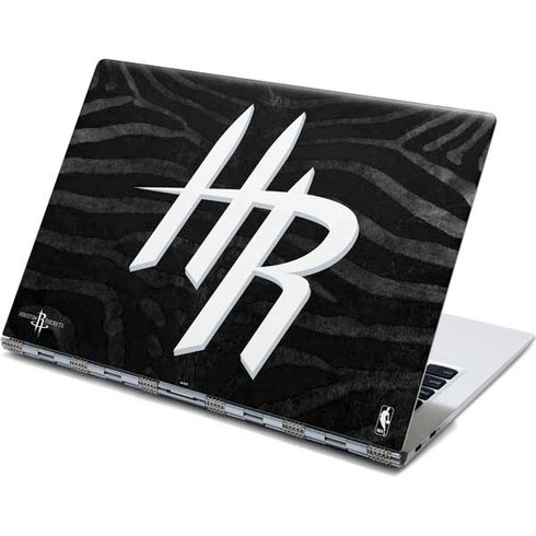 NBA Houston Rockets Black Animal Print Yoga 910 2-in-1 14in Touch-Screen Skin