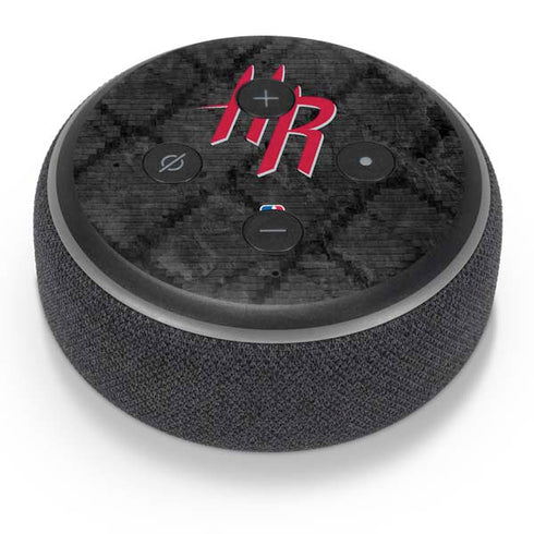 NBA Houston Rockets Dark Rust Amazon Echo Dot Skin